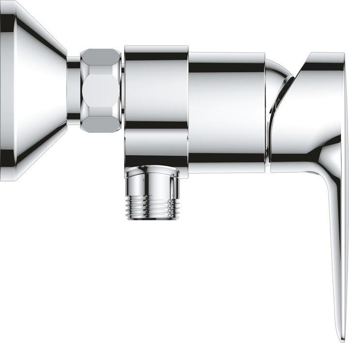 Produktbild Grohe StartEdge Brausearmatur, mit Metallhebel, Temperaturbegrenzer, energiesparend, chrom
