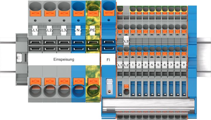 Produktbild Wago TOPJOBS-Unterverteiler-Set (Verteiler)