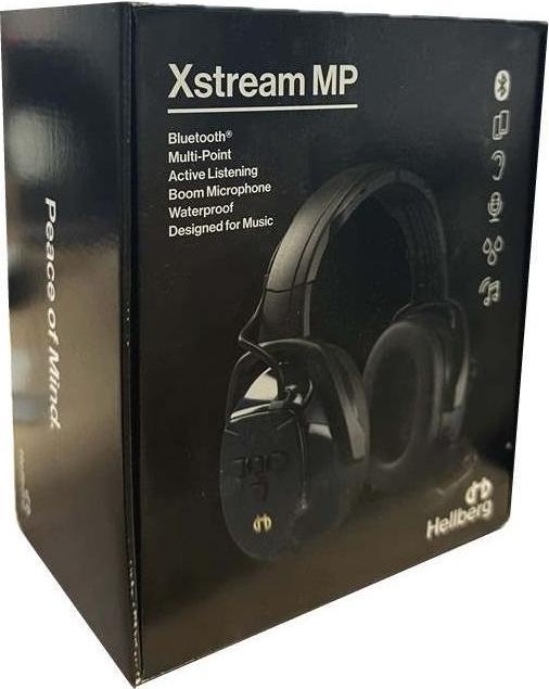 Actual product image Hellberg Xstream MP hearing protection with headband and Bluetooth 48012-001 (1 x)