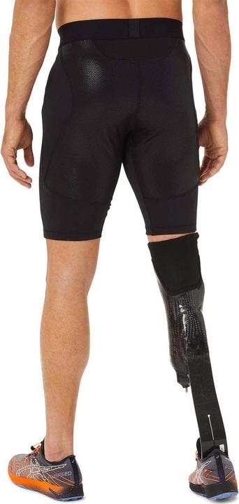 Actual product image ASICS Performance Fujitrail Sprinter Men Perfo.Black/Fuchsia Red (L)