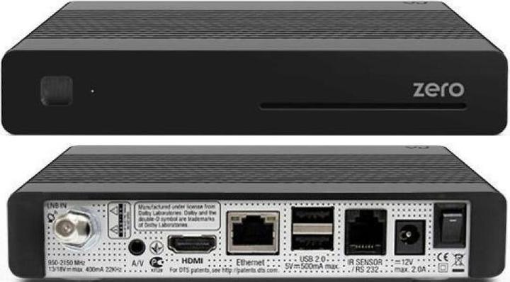 Actual product image Vu+ Zero (512 GB, DVB-S2, CI+ slot)