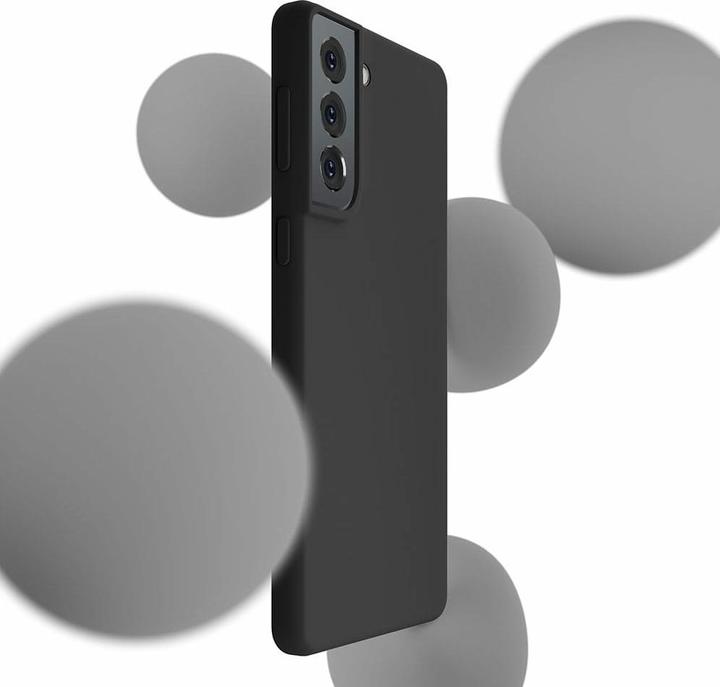 Produktbild 3MK Silicone Case Sam S22 5G S901 czarny/black (Samsung Galaxy S22 5G)