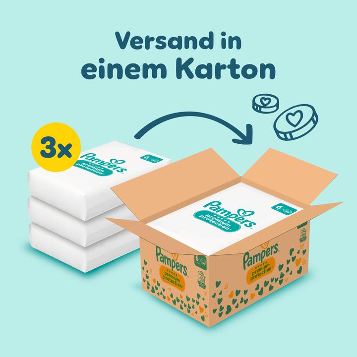 Actual product image Pampers Premium Protection (Size 6, Monthly box, 144 Piece)