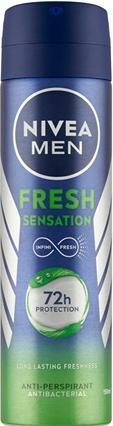 NIVEA Men's Sensation Fresh Antitranspirant 150 ml (150 ml)