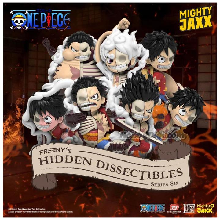 Immagine prodotto Mighty Jaxx Disseminazione nascosta: One Piece Series 6 - Edizione ingranaggi di Luffy (1 pc)