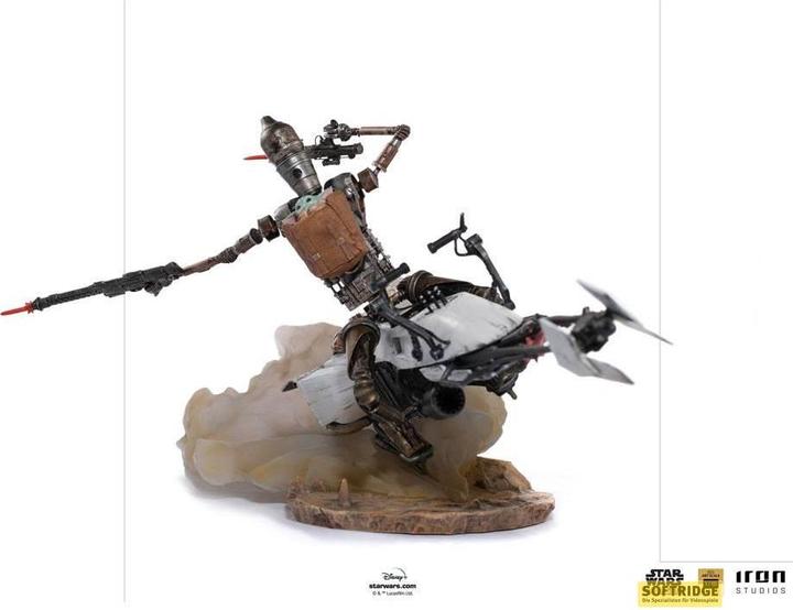 Immagine prodotto Iron Studios Statuetta di Star Wars The Mandalorian 1/10 Deluxe Art Scale IG-11 & The Child 20 cm