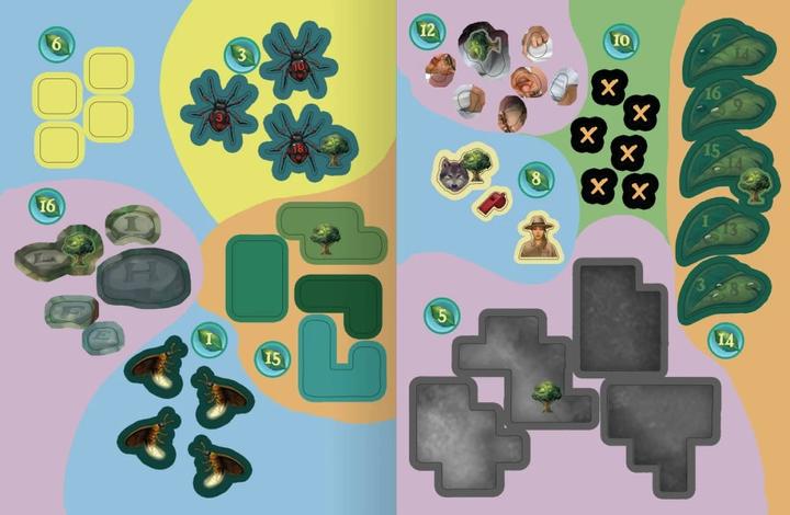Image du produit Autocollants de mystère - La forêt des mystères