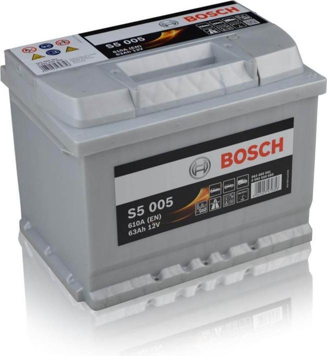 Actual product image Bosch Automotive S5 005 (12 V, 63 Ah, 610 A)