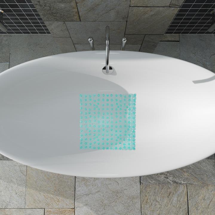 Actual product image Relaxdays Bathtub Mat, Anti-Slip (53 x 53 x 0.5 cm)