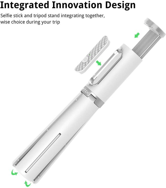 Immagine prodotto Atumtek Bastone selfie Bluetooth 3 in 1