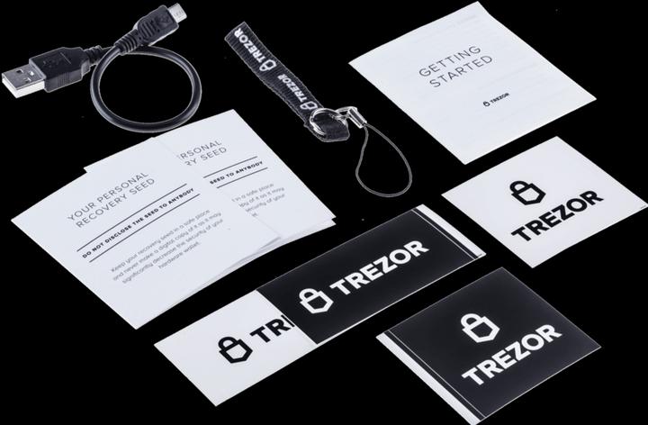 Immagine prodotto Trezor One (Bitcoin, Bitcoin Cash, Bitcoin oro, Dash, Ether, Ethereum Classic, Evoluzione, Litecoin, Ubiq, Zcash)