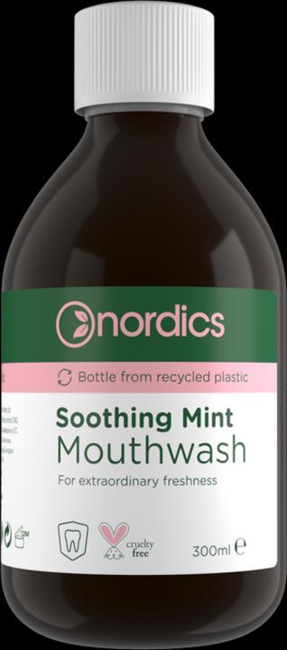 Nordics Soothing Mint Mouthwash (300 ml, Mouthwash)