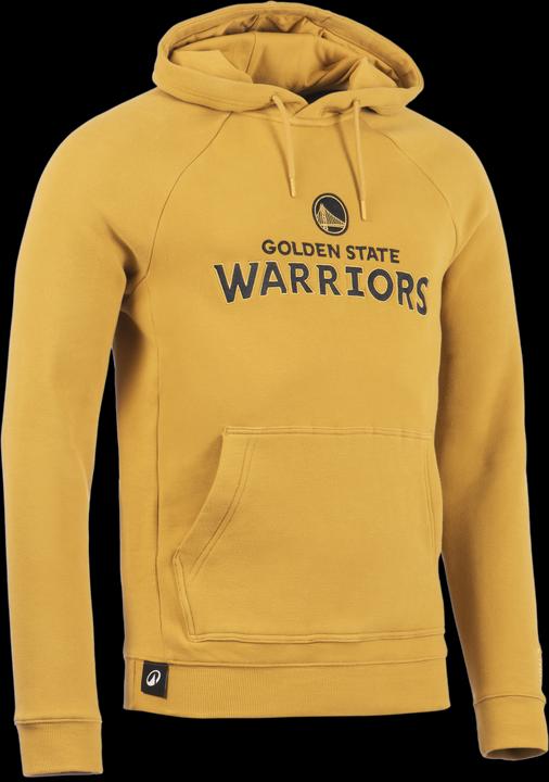 Tarmak Damen/Herren Sweatshirt mit Kapuze Golden State Warriors - Hoodie 900 NBA gelb (M)