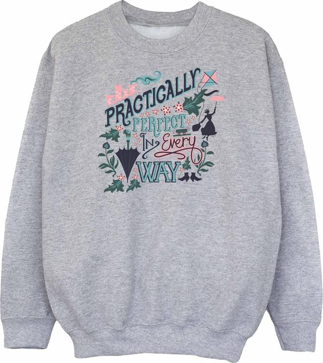 Mary Poppins Practically Perfect In Every Way Sweatshirt Mädchen