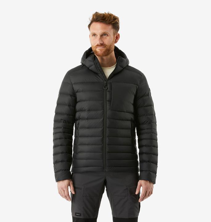 Forclaz Daunenjacke Herren Kapuze bis -10 °C Trekking - MT500