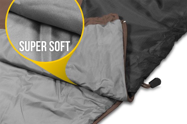 Immagine prodotto Normani Ultralight-Schlafsack (RV rechts) Runty (210 cm)