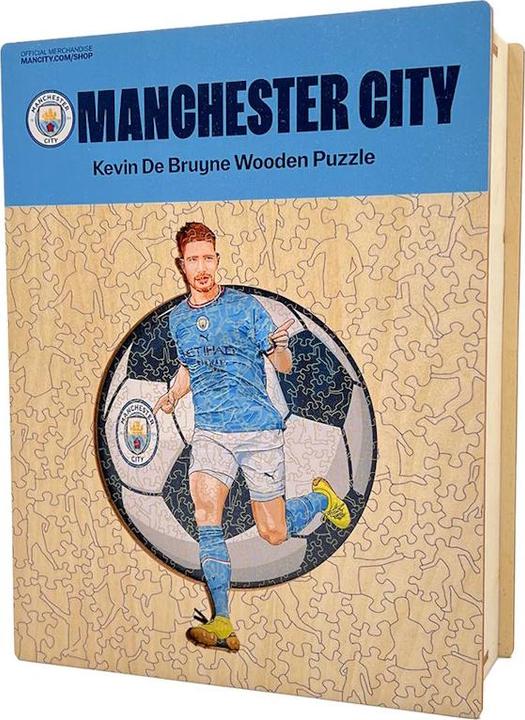 Image du produit Iconic Man City FC - Kevin De Bruyne - Puzzle en bois Taille L (500 pièces) (500 pièces)