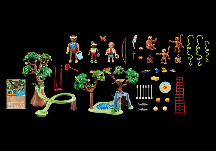 Actual product image Playmobil Tropical jungle playground (71142, Playmobil Wiltopia)