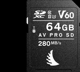Produktbild Angelbird AV PRO V60 (64 GB, SDXC, U3, UHS-II)