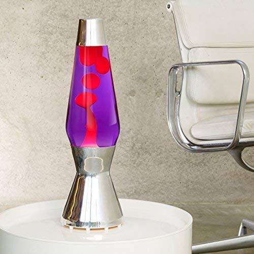 Produktbild Mathmos Lavalampe Violett/Rot