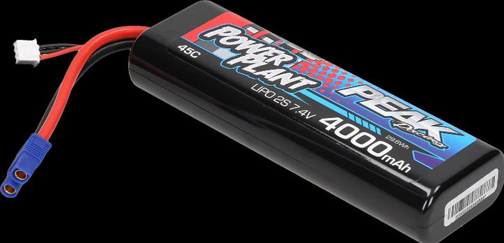 Immagine prodotto Peak Ice Works Centrale elettrica Lipo 4000 7,4 V 45C EC3 (7.40 V, 5000 mAh)