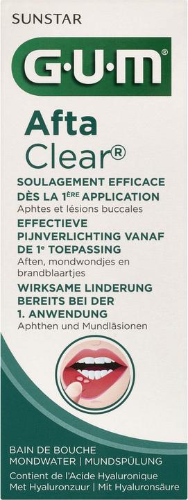 Produktbild GUM Sunstar AftaClear (120 ml, Mundspülung)