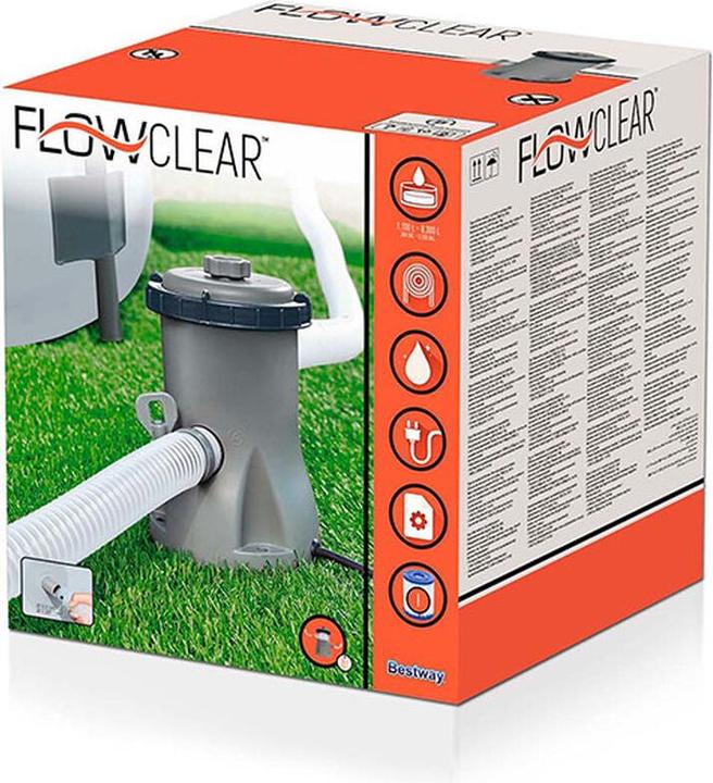 Actual product image Bestway Filter Pump for Flowclear Pools, 1249L (58381)