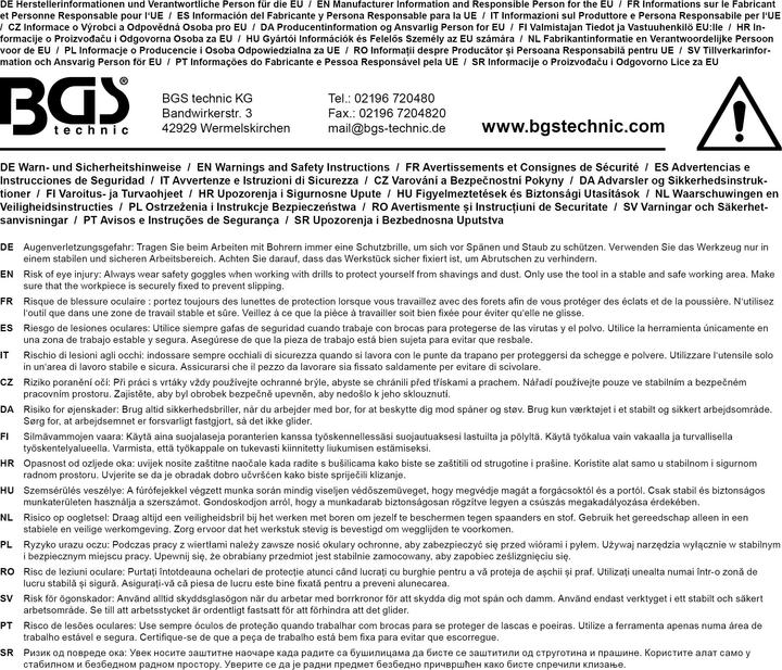 Immagine prodotto BGS Serie di punte elicoidali HSS-G M35 acciaio al cobalto 1 - 13 mm 25 pz. (1 mm - 13 mm)