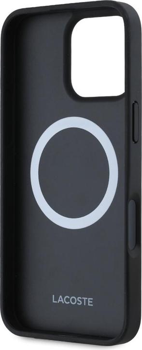 Immagine prodotto Lacoste Case Iconic Petit Pique Crossbody Cord MagSafe for iPhone 16 Pro black (Apple iPhone 16 Pro)
