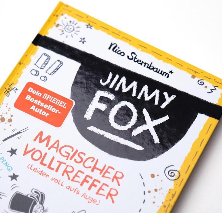 Productafbeelding Jimmy Fox. Magischer Volltreffer (leider voll aufs Auge) - Ein Comic-Roman (Duits, Nico Sternbaum, 2022)