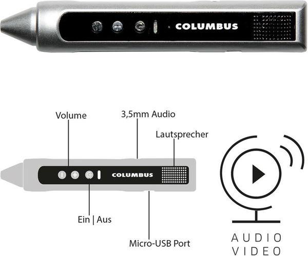 Produktbild Columbus AUDIO/VIDEO PEN Deutsch