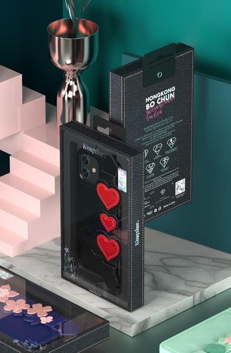 Immagine prodotto Kingxbar La custodia Sweet Series è decorata con cristalli Swarovski originali per l'iPhone 12 Pro (Apple iPhone 12)