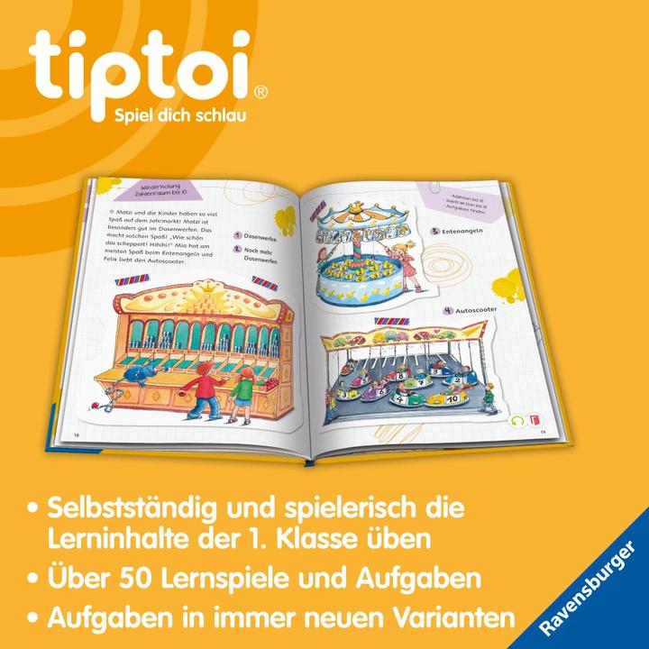 Actual product image tiptoi Lern mit mir. Mathe 1. Klasse (German, Kai Haferkamp, 2023)