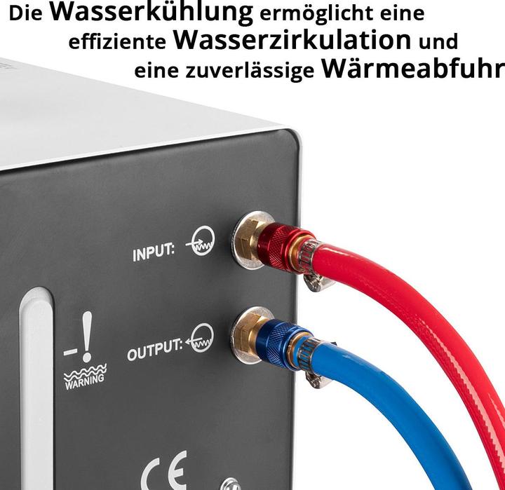 Produktbild Stahlwerk Wasserkühler mit 370 W Leistung und 6 l Tank