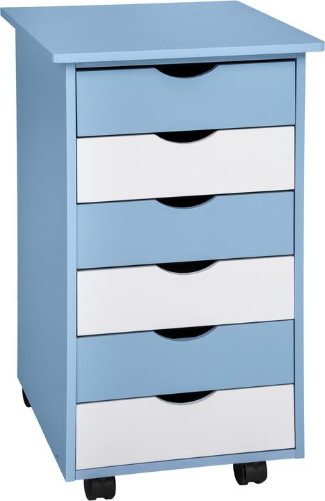 Actual product image tectake Children's desk and mobile pedestal (109 x 55 x 94 cm)