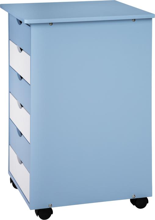 Actual product image tectake Children's desk and mobile pedestal (109 x 55 x 94 cm)