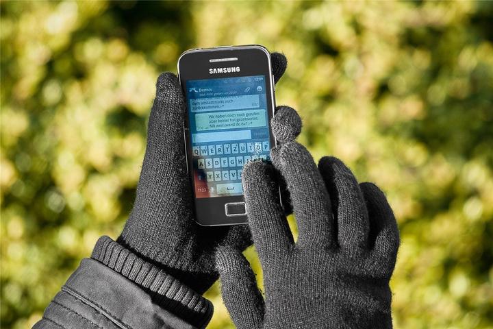 Produktbild Goobay Touchscreen-Handschuh S