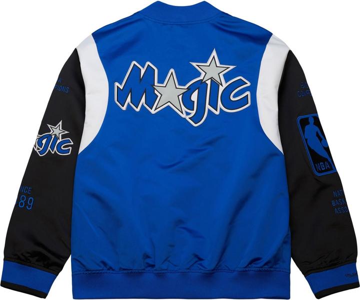 Actual product image Mitchell & Ness M&N Heavyweight Satin Jacket NBA Orlando Magic - L (L)