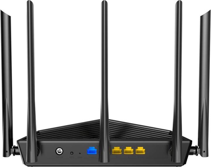 Actual product image Tenda TX27 PRO wireless router Gigabit Ethernet Tri-band ( / / ) Black