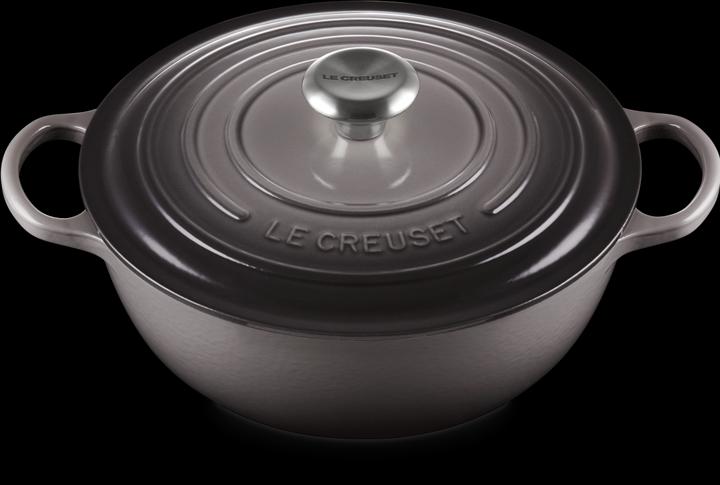 Image du produit Le Creuset Cocotte LA MARMITE SIGNATURE gris foncé (Cocotte + faitout, Fonte, Émail)
