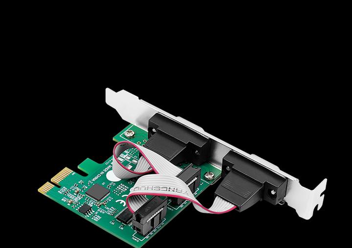 Produktbild LogiLink 2 x serielle (COM) PCIe