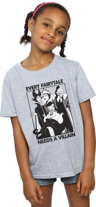 Immagine prodotto Disney Every Fairy Tale Needs A Villain Maglietta Ragazze (152, 158)