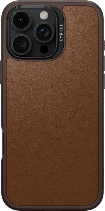 Actual product image Cyrill Kajuk Mag Case iPhone 16 Pro Max Saddle Brown (Apple iPhone 16 Pro Max)