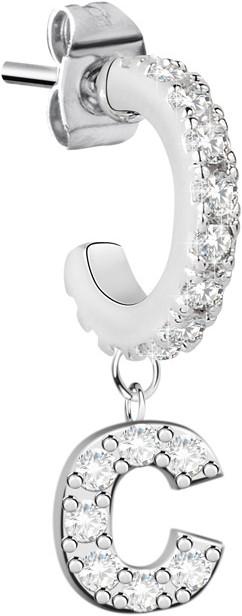 La Petite Story Letter C Einzel Ohrring (Messing)