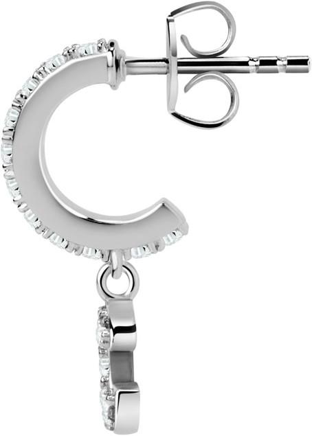 Image du produit La Petite Story Letter C Boucle d'oreille unique (Laiton)