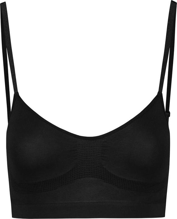 Bye Bra Nahtlos Bra Mittelkontrolle - Schwarz L. (Einzelpack, L)