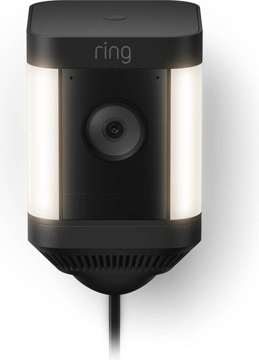 Actual product image Ring Spotlight Cam Plus, Plug-in - Black - EU (1920 x 1080 Pixels)