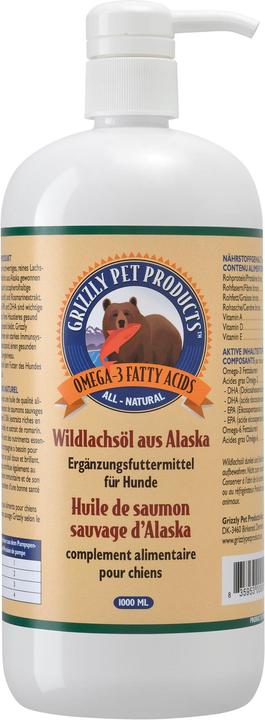 Grizzly Wildlachsöl (Adult, Senior, 1 Stk., 1000 g)