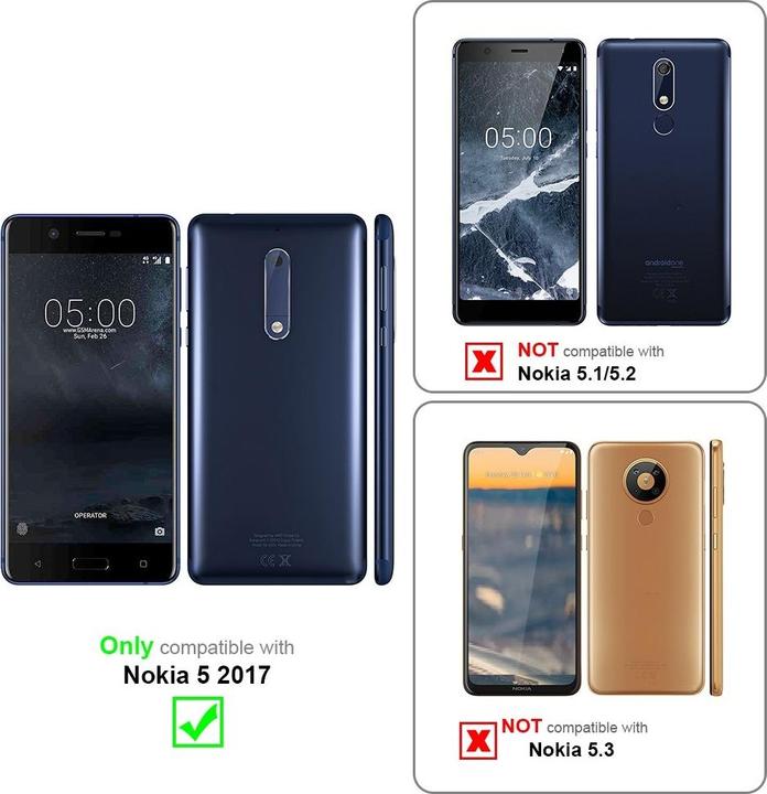 Image du produit Cadorabo Chaîne de téléphone portable pour Nokia 5 2017 Necklace Coque