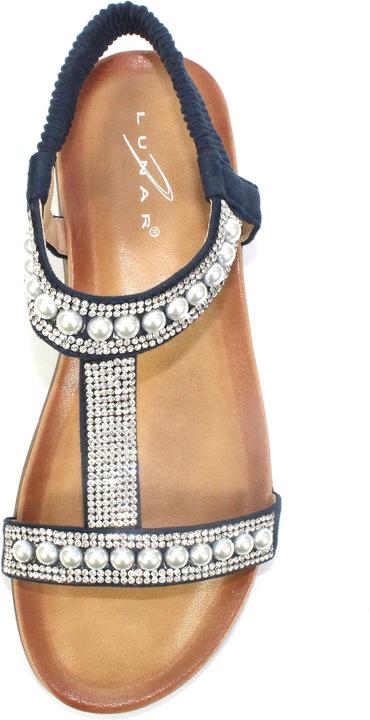 Actual product image Lunar Sandals Tancy Pearl Grey (41)